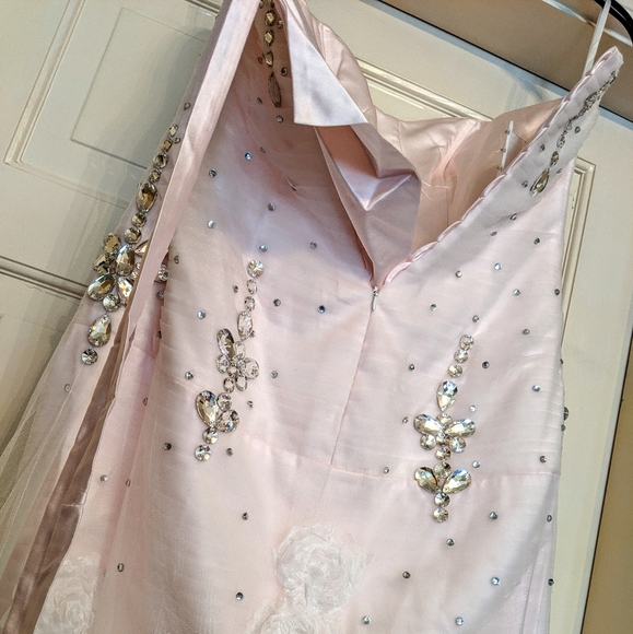 Corset Sheer Dress PROM PAGEANT - Picture 6 of 8